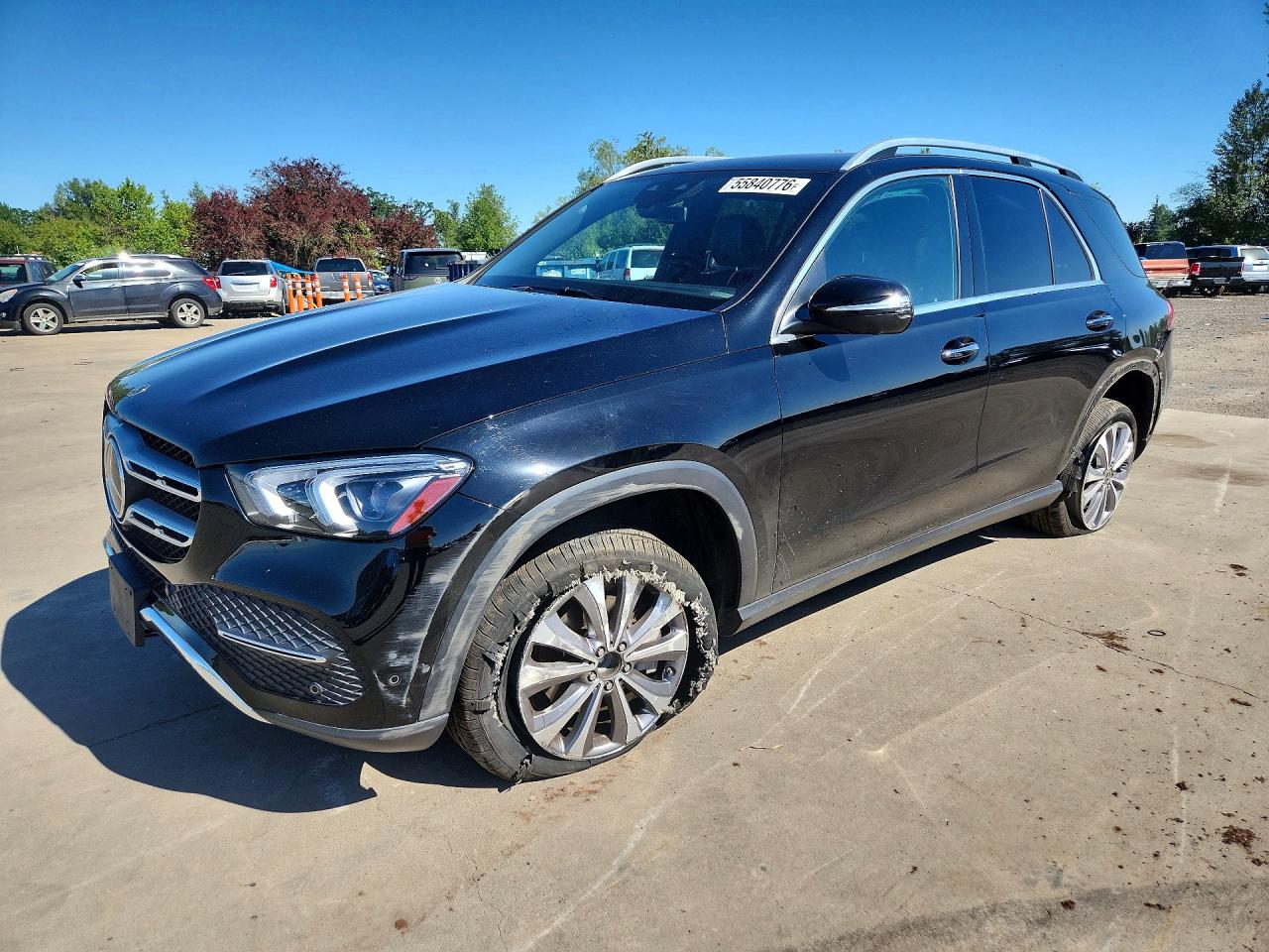 2021 Mercedes-Benz GLE 350, VIN 4JGFB4KB5MA504842 — Зад