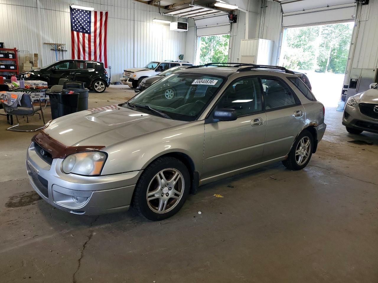 2005 Subaru Impreza RS, VIN JF1GG67555H800693 — Перед