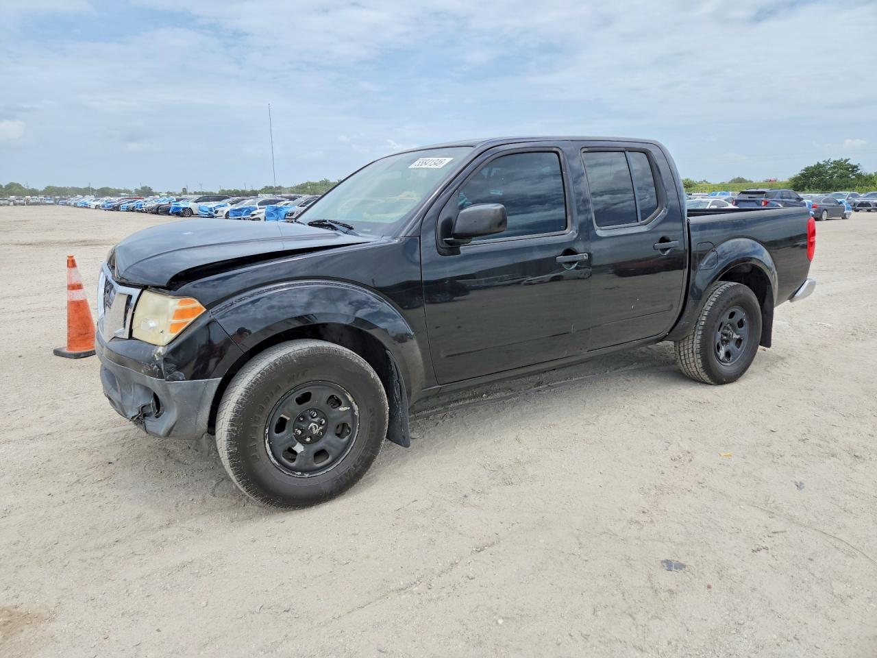 2011 Nissan Frontier S, VIN 1N6AD0ER8BC406557 — Front end