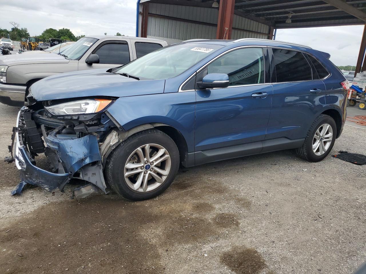 2019 Ford Edge SEL, VIN 2FMPK4J98KBC26510 — Front end