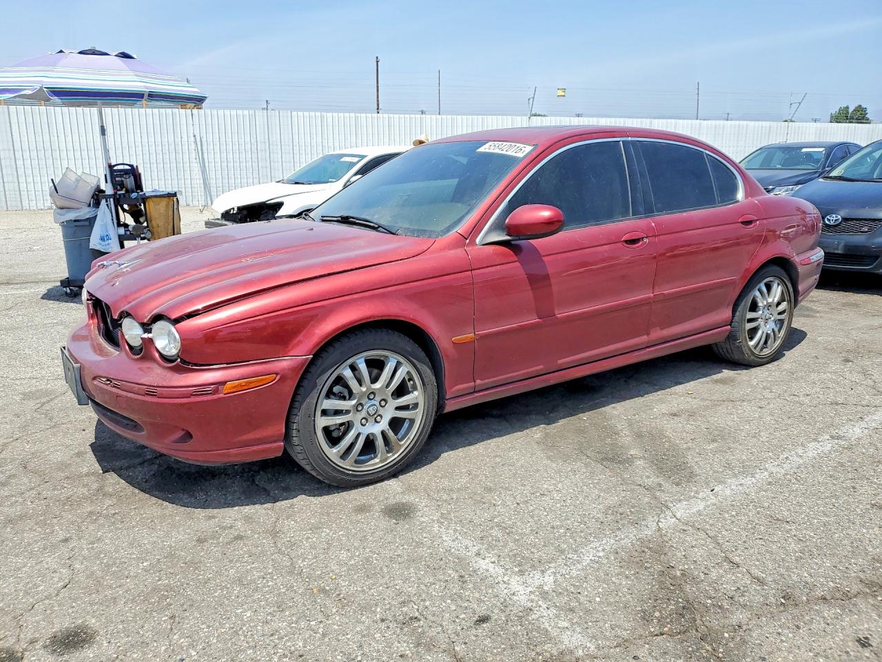 2006 Jaguar X-Type, VIN SAJWA51A56WE80638 — Перед