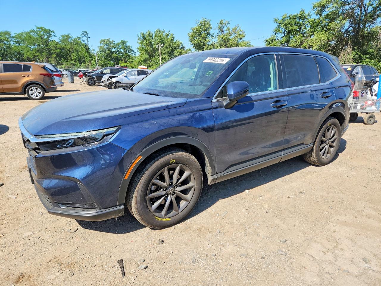 2026 Honda CR-V EX-L, VIN 2HKRS4H71TH408427 — Перед