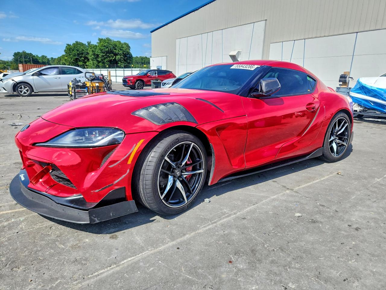 2022 Toyota Supra Premium, VIN WZ1DB0C07NW051668 — Фото с аукциона