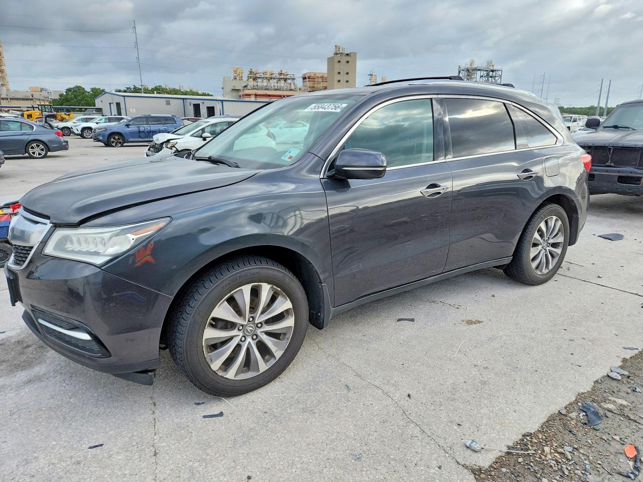 2015 Acura MDX Technology, VIN 5FRYD4H46FB020381 — Normal wear
