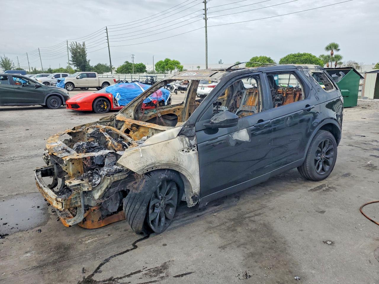 2017 Land Rover Discovery Sport SE, VIN SALCP2BG2HH639212 — Burn
