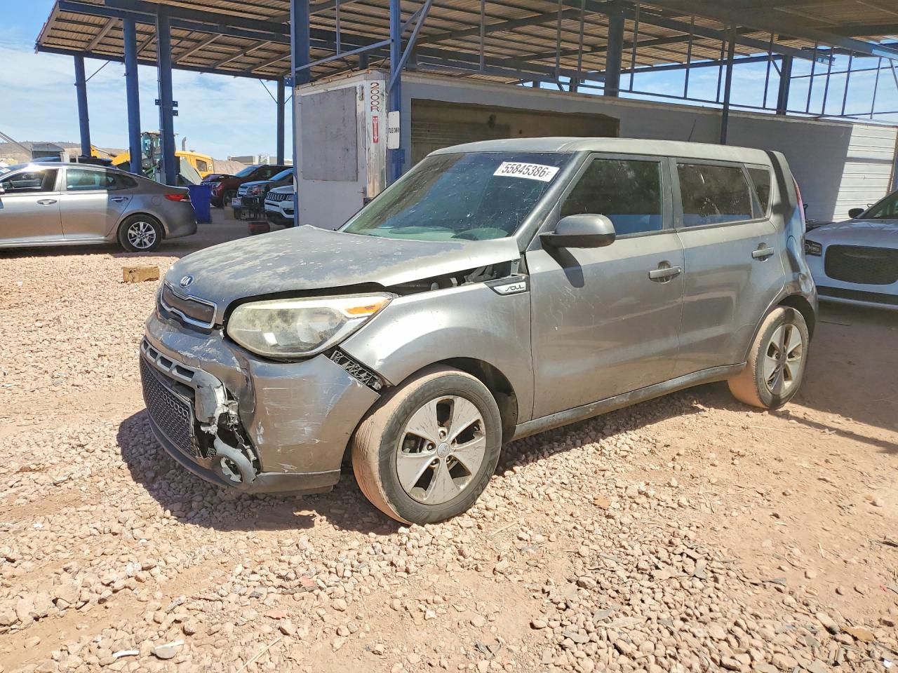 2016 Kia Soul, VIN KNDJN2A29G7374755 — Front end