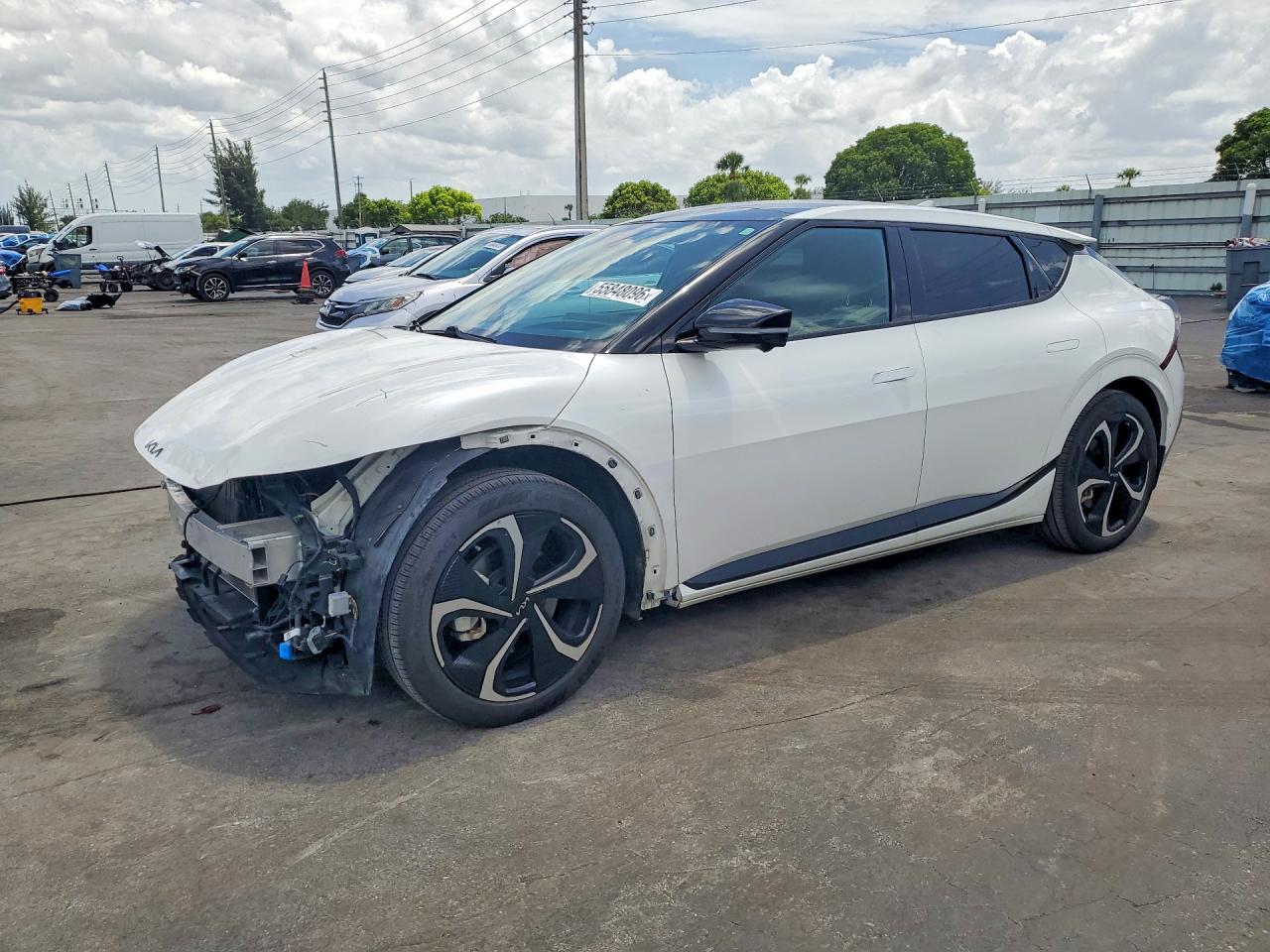 2022 Kia EV6 GT-Line, VIN KNDC4DLC0N5044833 — Front end