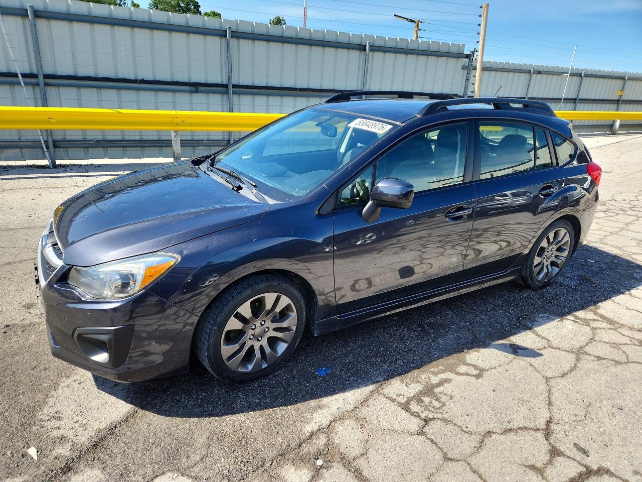 2014 Subaru Impreza Special Sports Limited, VIN JF1GPAR62E8312634 — Hail