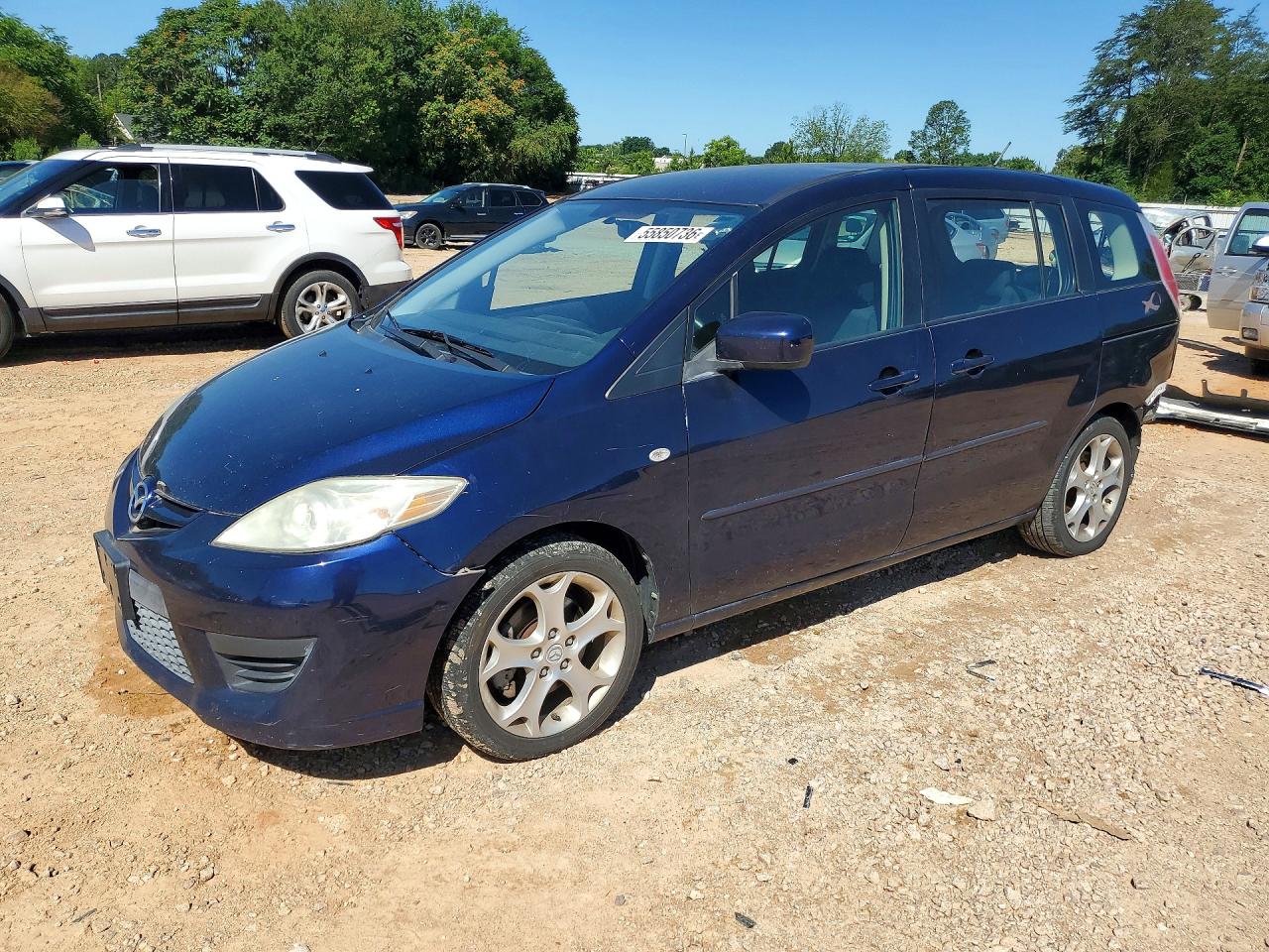 2009 Mazda 5 Grand Touring, VIN JM1CR293790341792 — Rear end