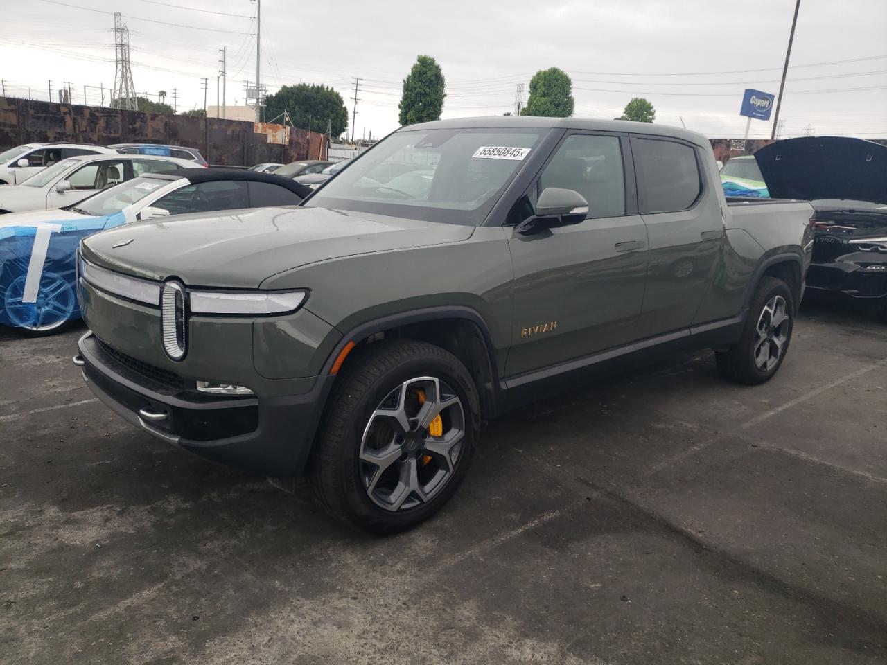 2022 Rivian R1T Launch Edition, VIN 7FCTGAAL0NN001256 — Normal wear