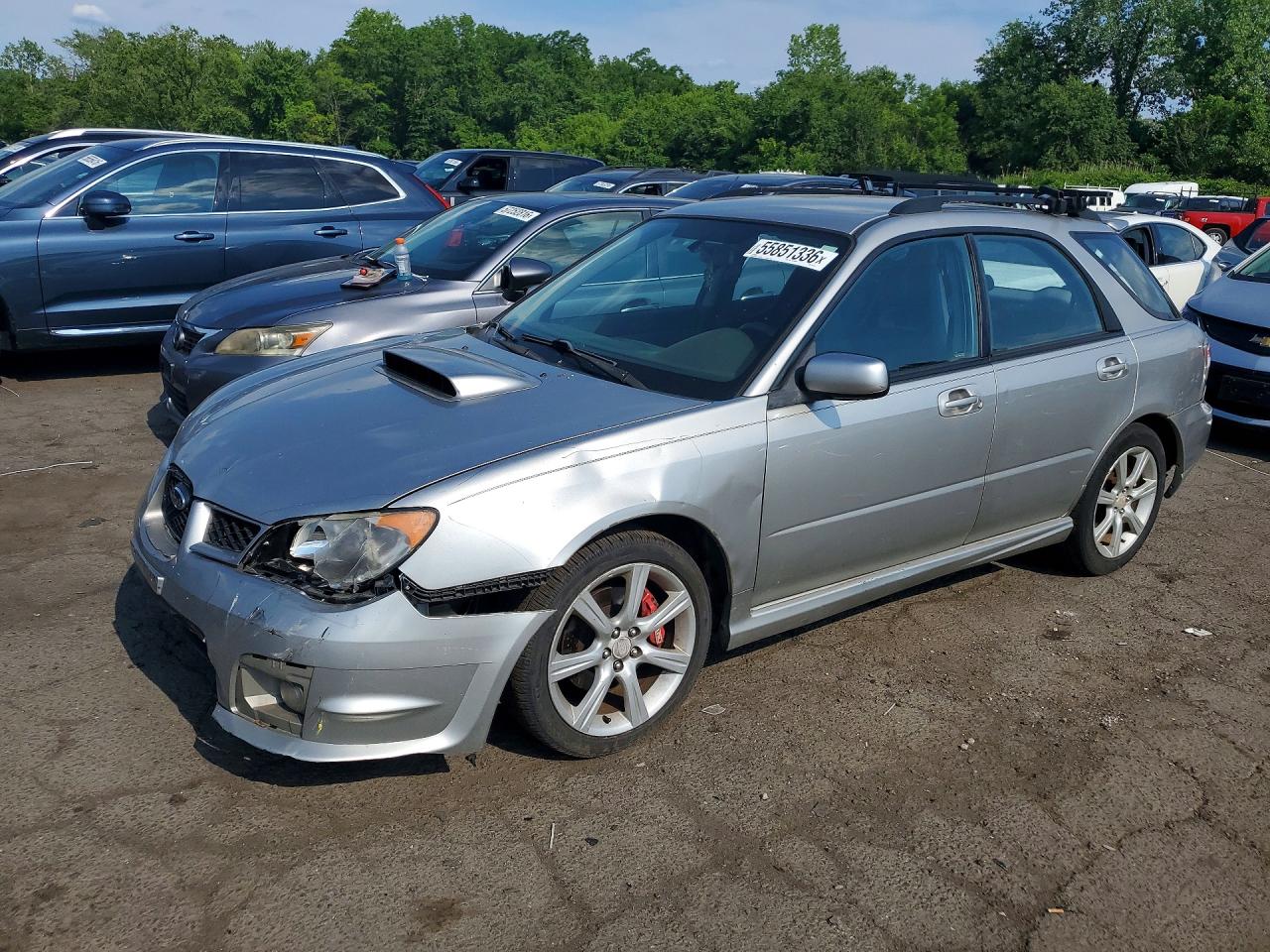 2007 Subaru Impreza WRX Ltd, VIN JF1GG74617G801139 — Front end