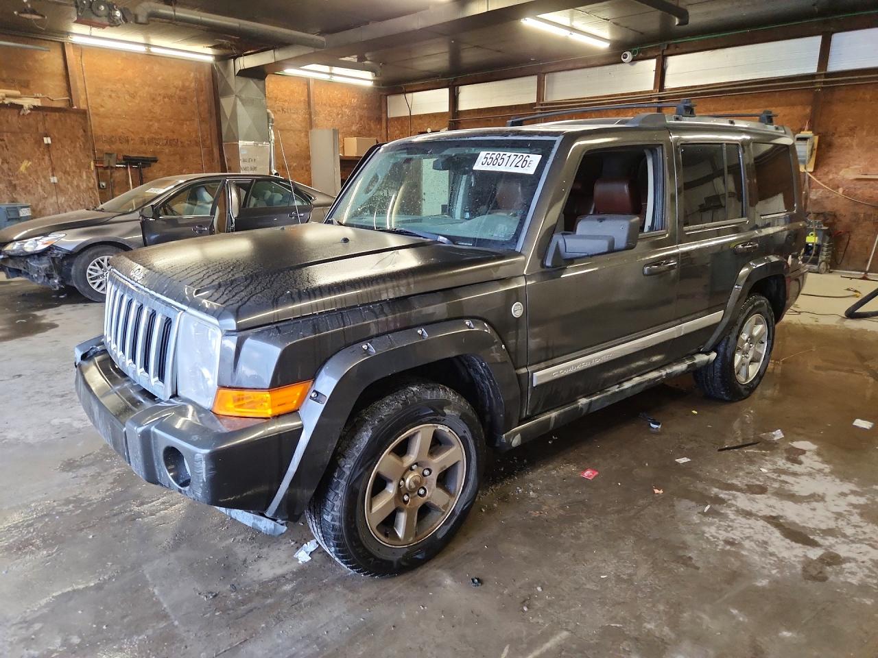 2006 Jeep Commander Limited, VIN 1J8HG58276C139639 — Перед