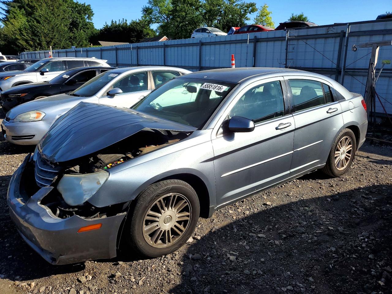 2007 Chrysler Sebring Touring, VIN 1C3LC56K67N511031 — Front end
