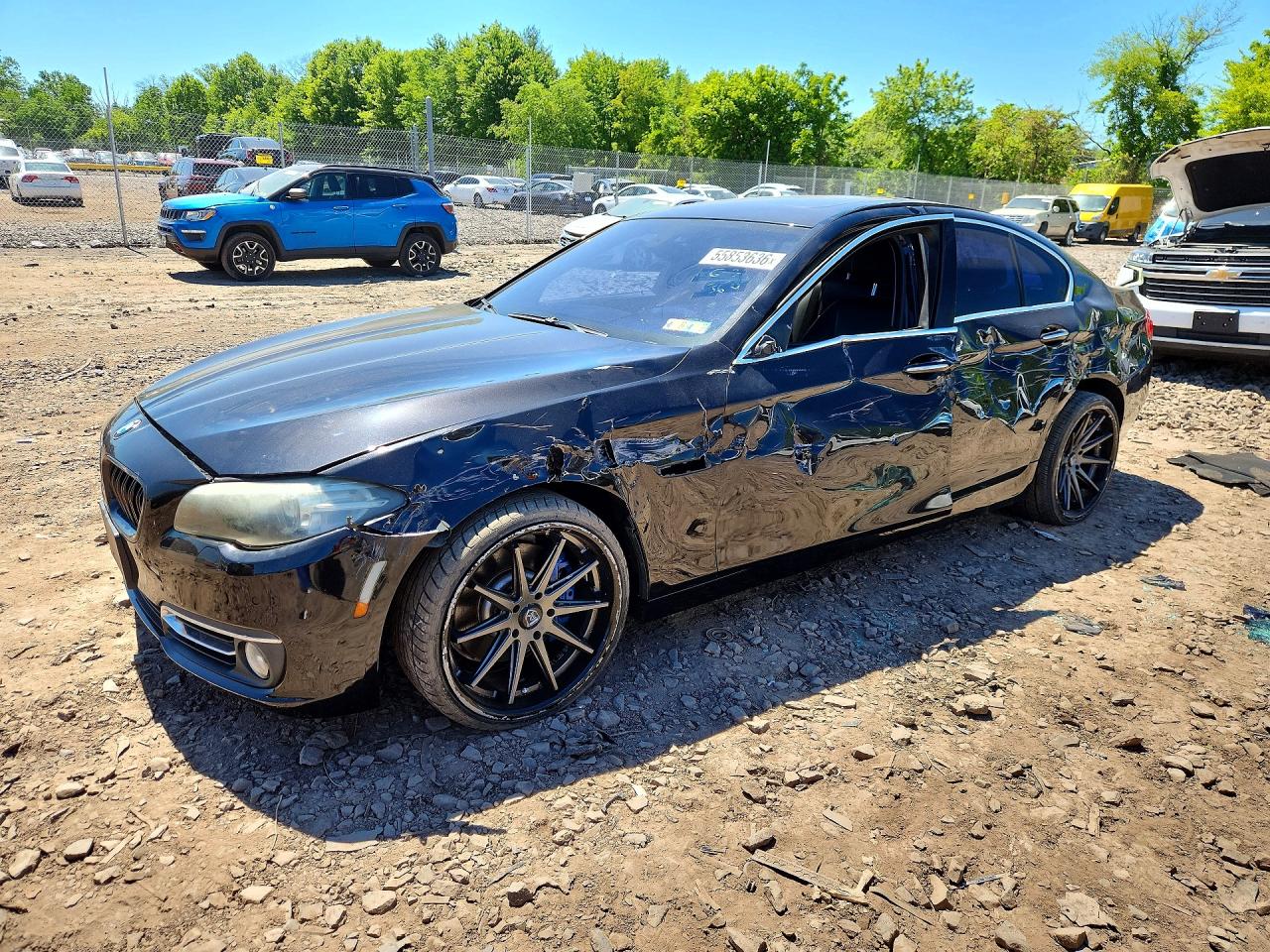 2014 BMW 5 Series 535i xDrive, VIN WBA5B3C55ED293013 — Side