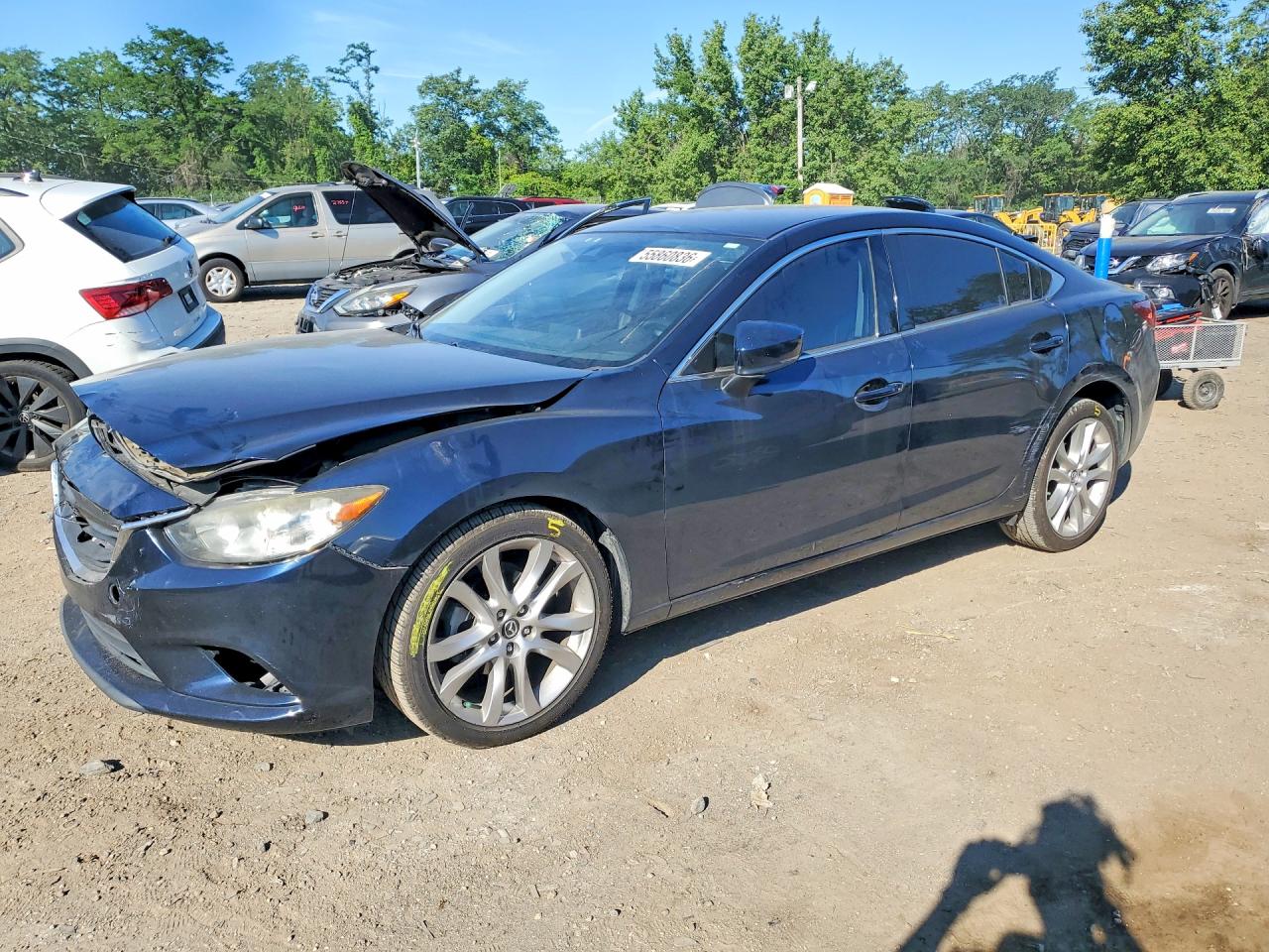 2017 Mazda 6 Touring, VIN JM1GL1V52H1140170 — Перед