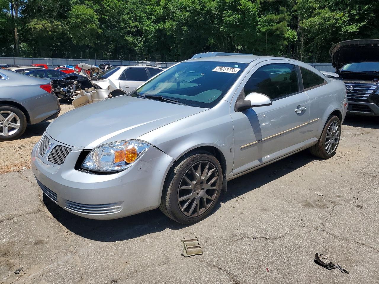 2008 Pontiac G5, VIN 1G2AL18F387242623 — Front end