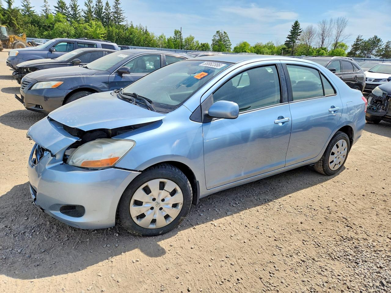2009 Toyota Yaris, VIN JTDBT923791328552 — Front end