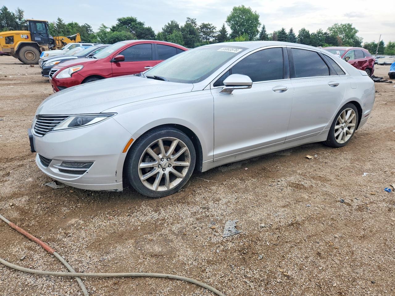 2014 Lincoln MKZ, VIN 3LN6L2J97ER822212 — Vandalism