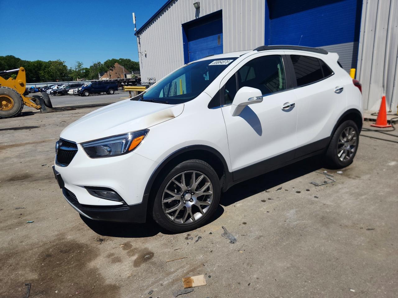 2017 Buick Encore Sport Touring, VIN KL4CJ2SB8HB200705 — Engine fire