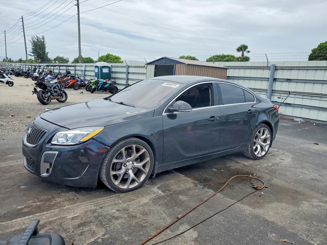 2012 Buick Regal GS, VIN 2G4GV5GV0C9197739 — Prior damage history