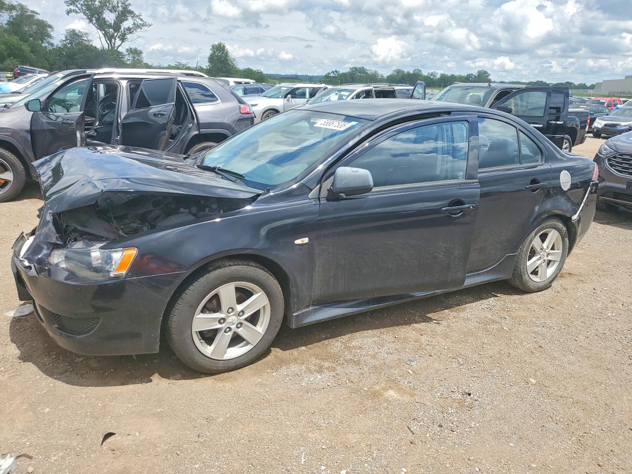 2013 Mitsubishi Lancer SE, VIN JA32V2FW1DU023043 — Front end