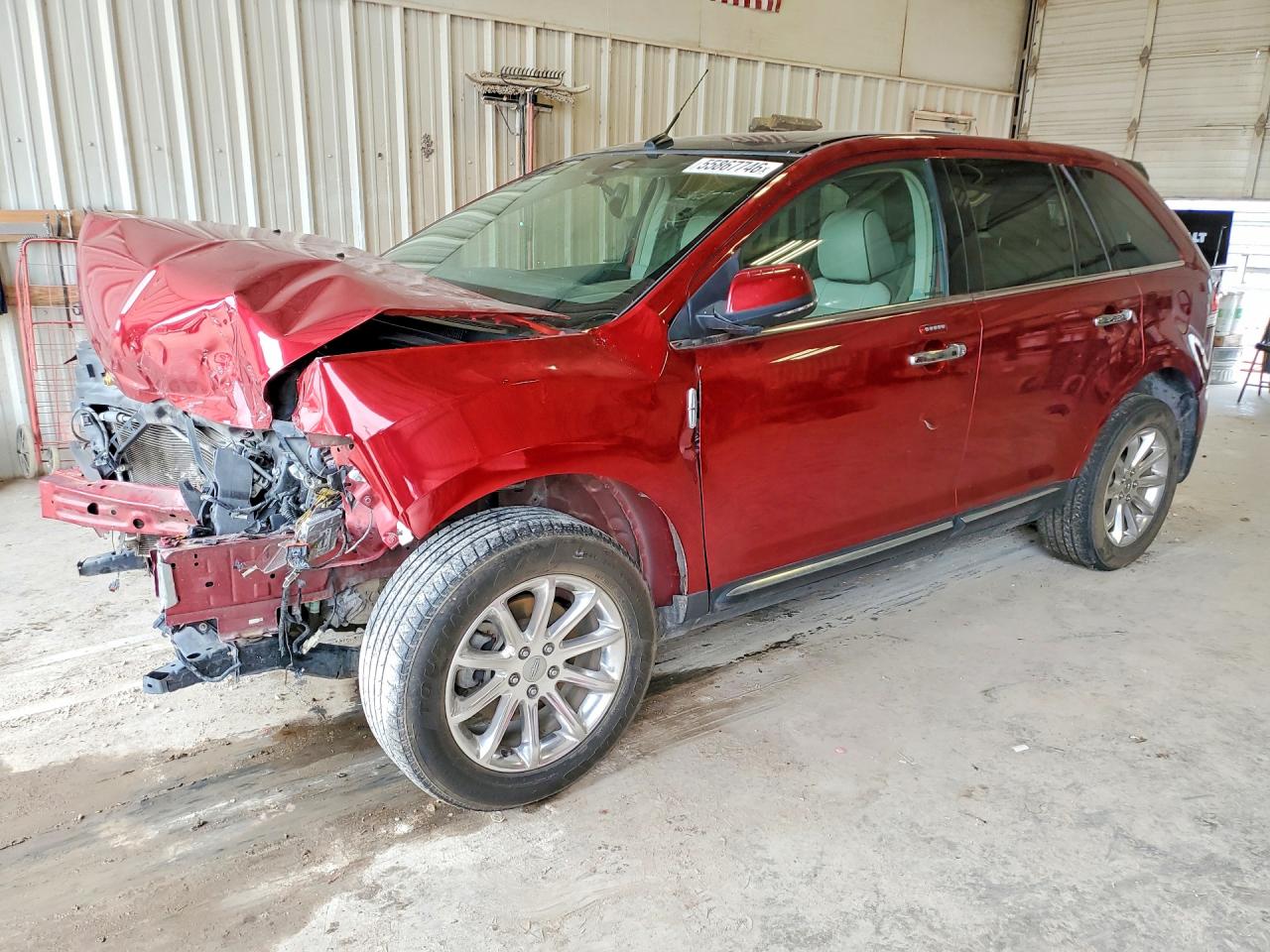 2015 Lincoln MKX, VIN 2LMDJ8JK6FBL21951 — Front end