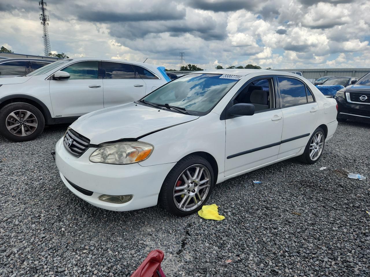 2006 Toyota Corolla CE, VIN JTDBR32E360076071 — Rear end