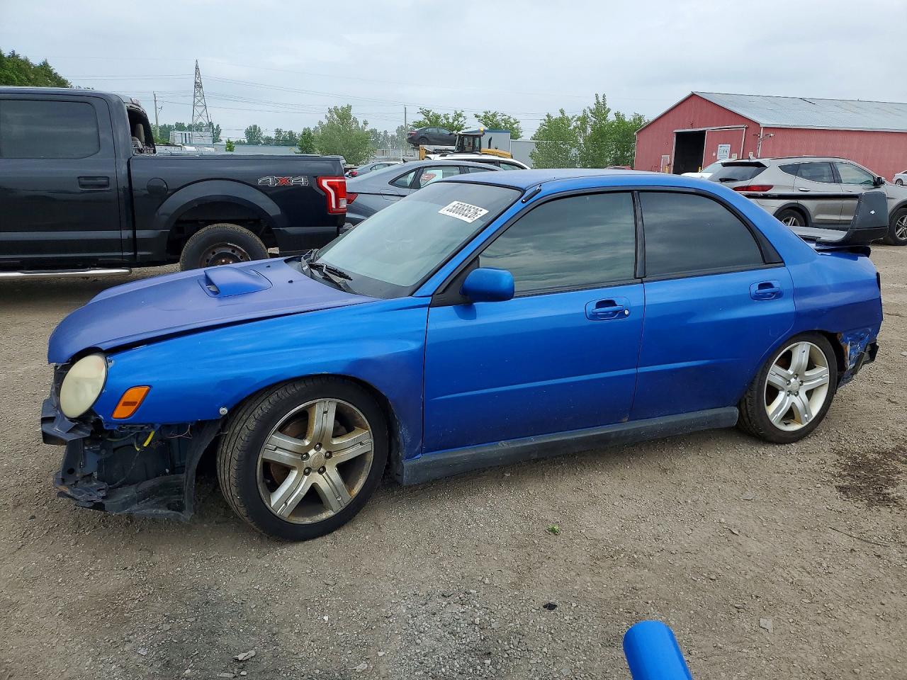 2002 Subaru Impreza WRX, VIN JF1GD29622G511599 — Днище