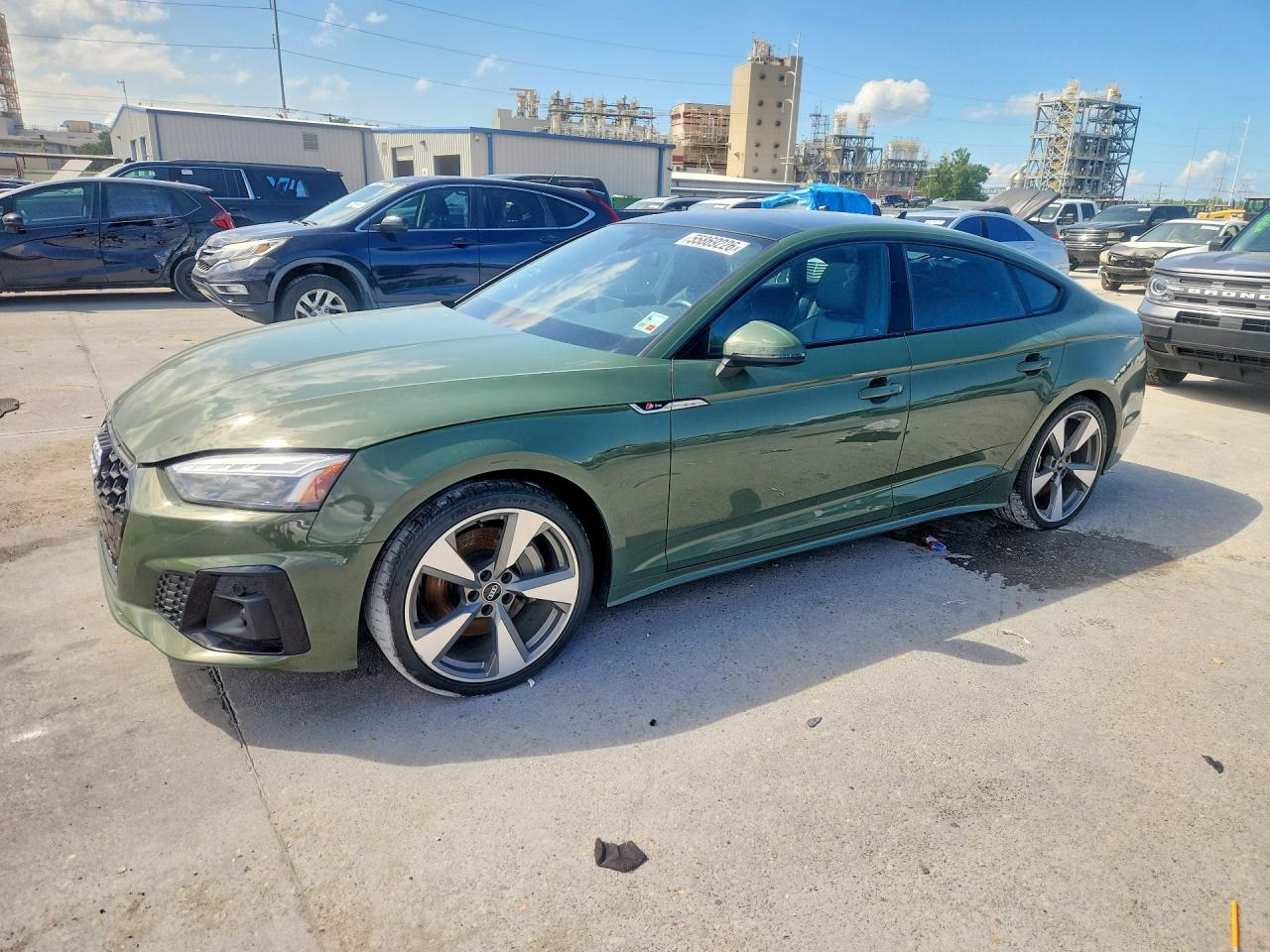 2021 Audi A5 Sportback S line Premium Plus, VIN WAUFACF59MA042661 — Front end