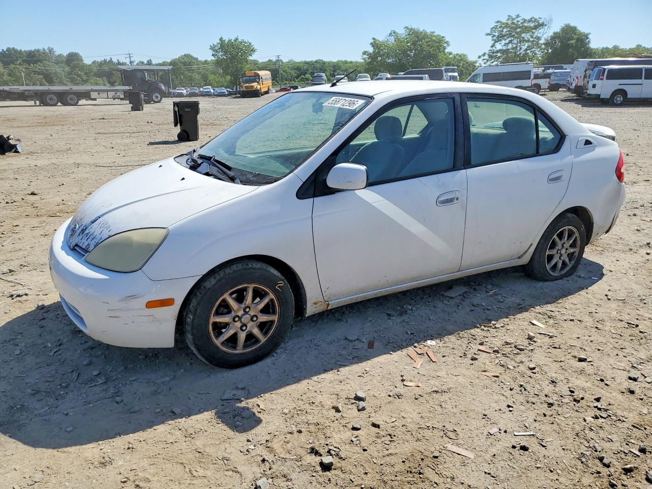 2002 Toyota Prius, VIN JT2BK12U220068272 — Rear end