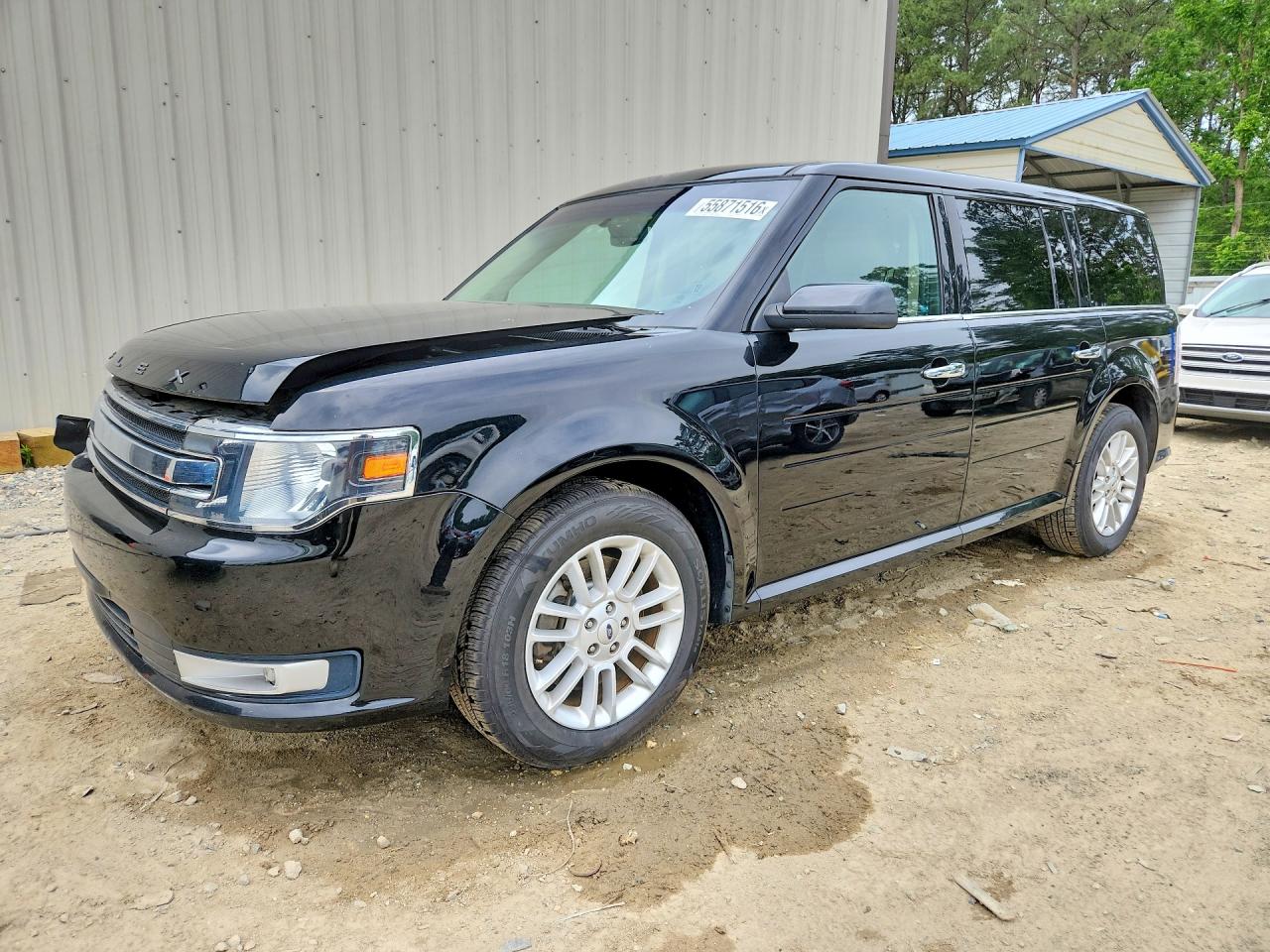2017 Ford Flex SEL, VIN 2FMHK6C82HBA07765 — Front end