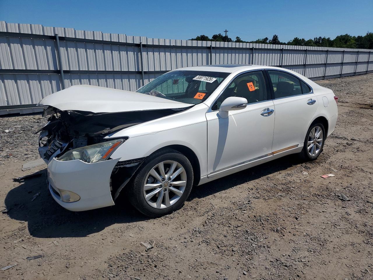 2012 Lexus ES 330, VIN JTHBK1EG7C2496081 — Front end