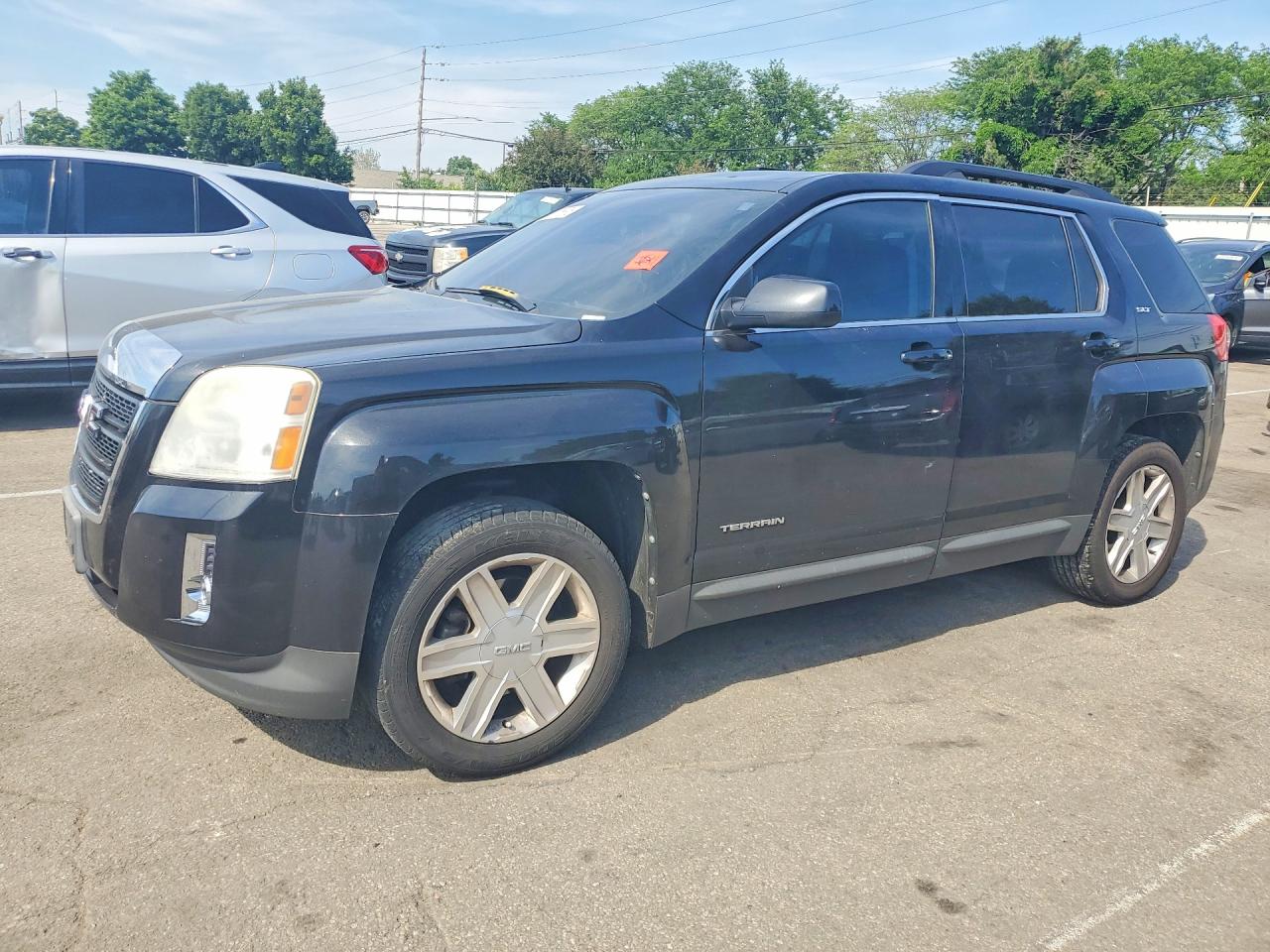 2011 GMC Terrain SLT-1, VIN 2CTALUEC0B6289188 — Front end