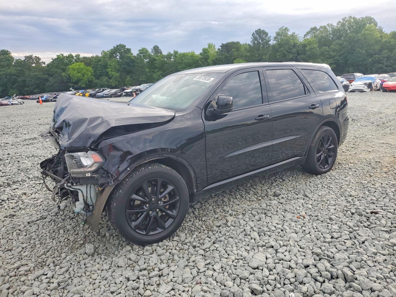 2018 Dodge Durango SXT, VIN 1C4RDHAG9JC413444 — Front end