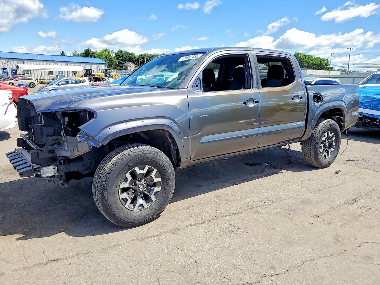 2021 Toyota Tacoma TRD Sport, VIN 3TYCZ5AN5MT028426 — Burn