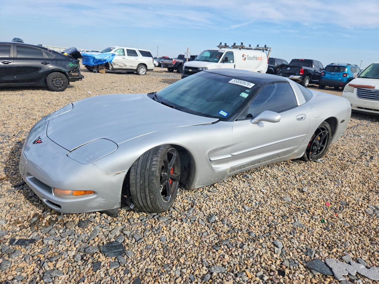 1999 Chevrolet Corvette, VIN 1G1YY22G8X5101309 — Front end