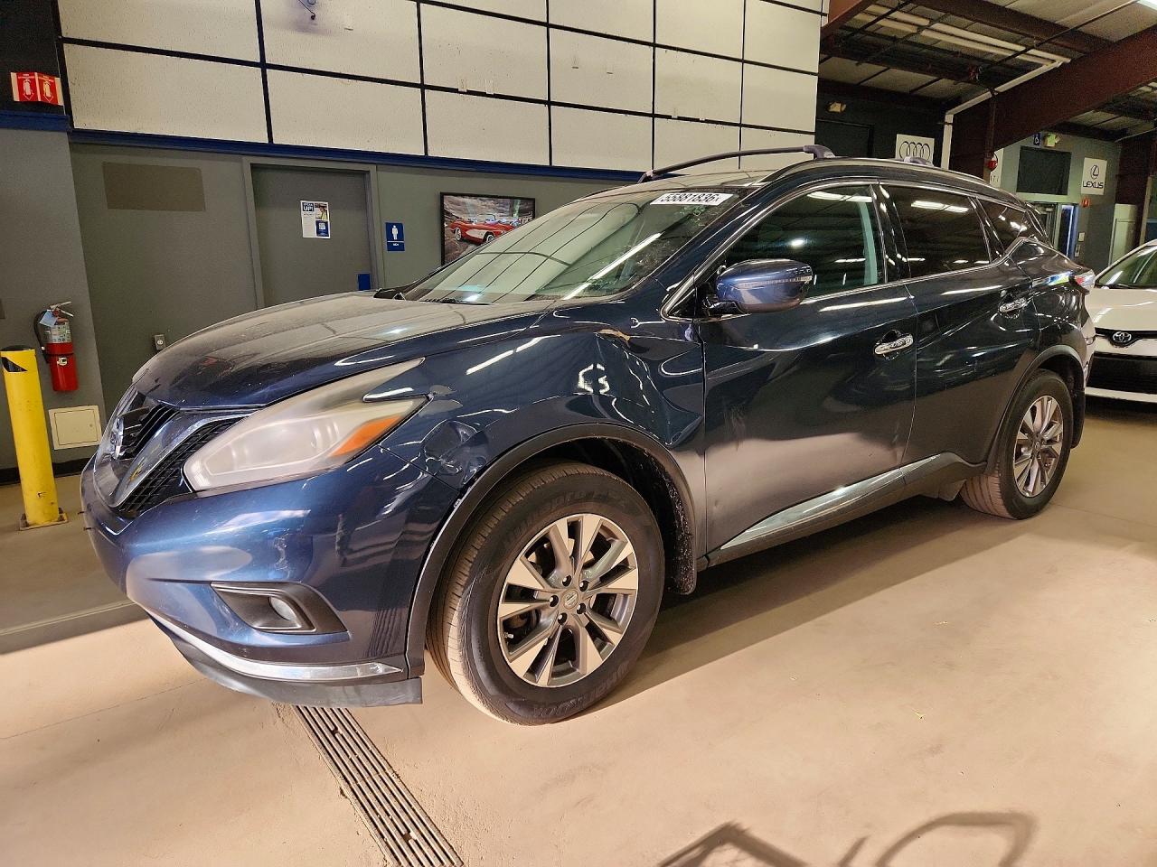 2016 Nissan Murano S, VIN 5N1AZ2MH7GN151674 — Front end