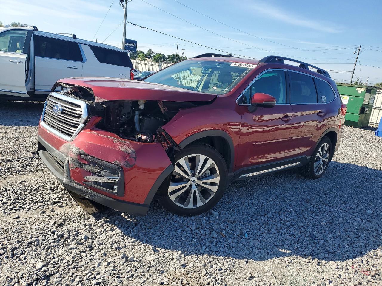 2021 Subaru Ascent Limited, VIN 4S4WMAPD4M3474398 — Front end