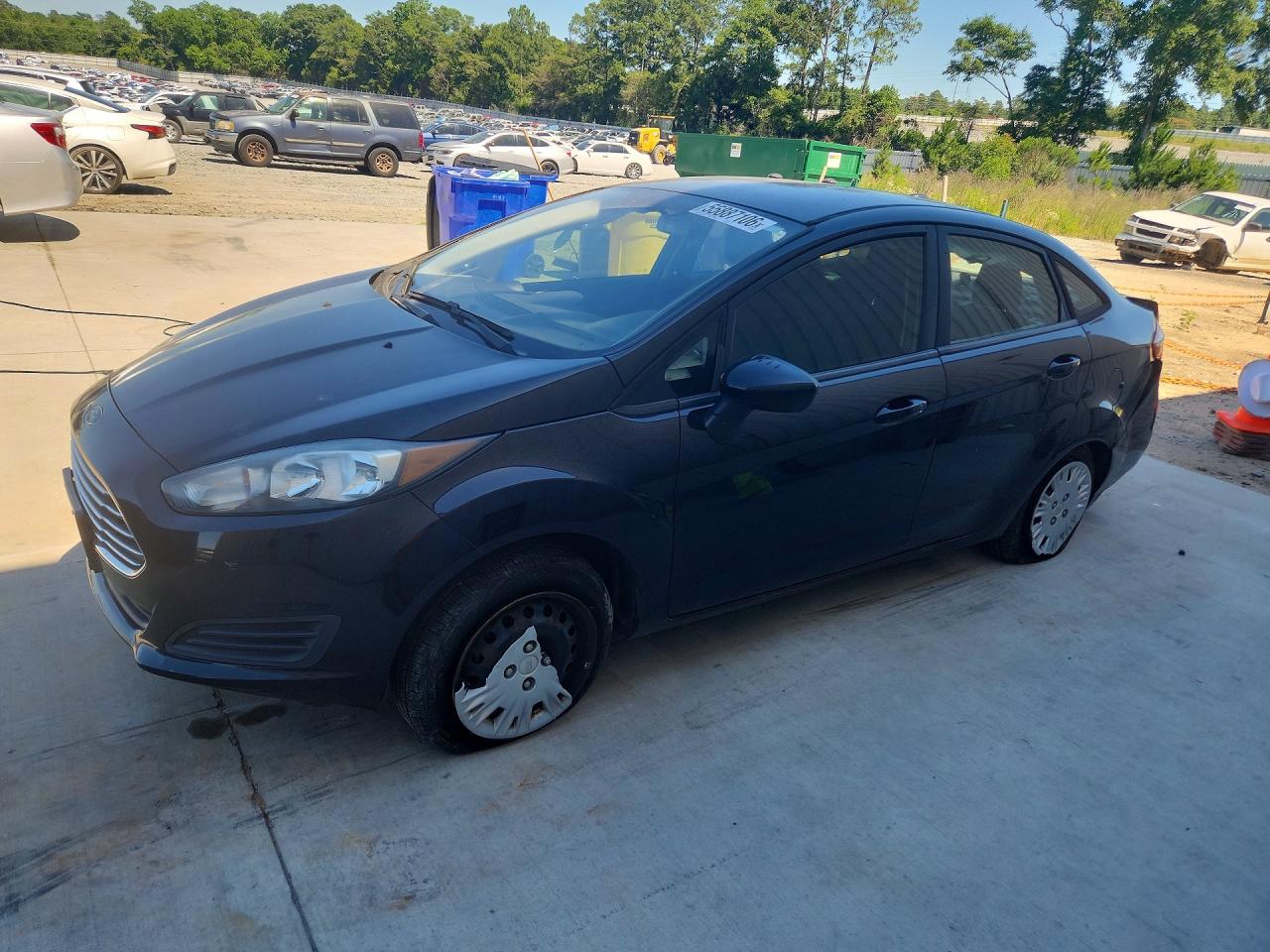 2017 Ford Fiesta S, VIN 3FADP4AJ0HM155786 — Rear end