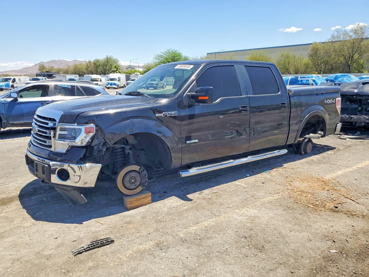 2014 Ford F-150 FX4, VIN 1FTFW1ET1EFC43760 — Vandalism