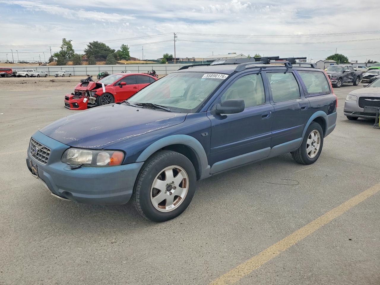 2002 Volvo V70, VIN YV1SZ58D321080095 — Бок
