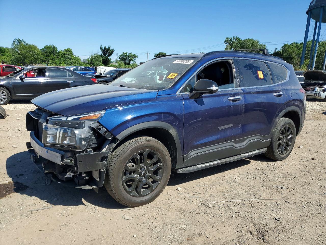 2022 Hyundai Santa Fe XRT, VIN 5NMS6DAJ4NH473672 — Front end