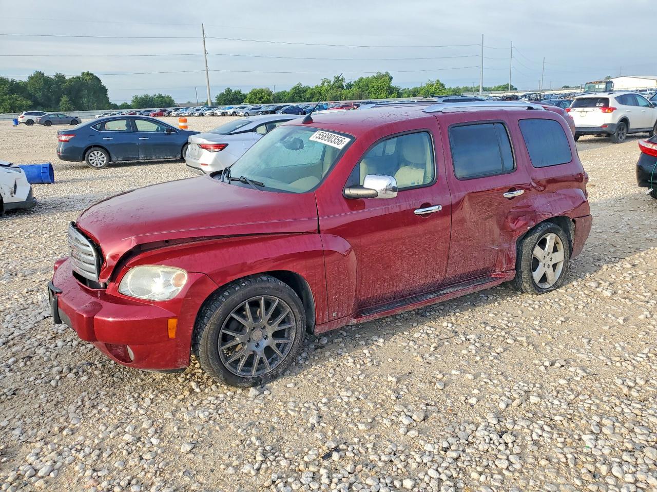 2006 Chevrolet HHR LT, VIN 3GNDA23P66S519694 — Side