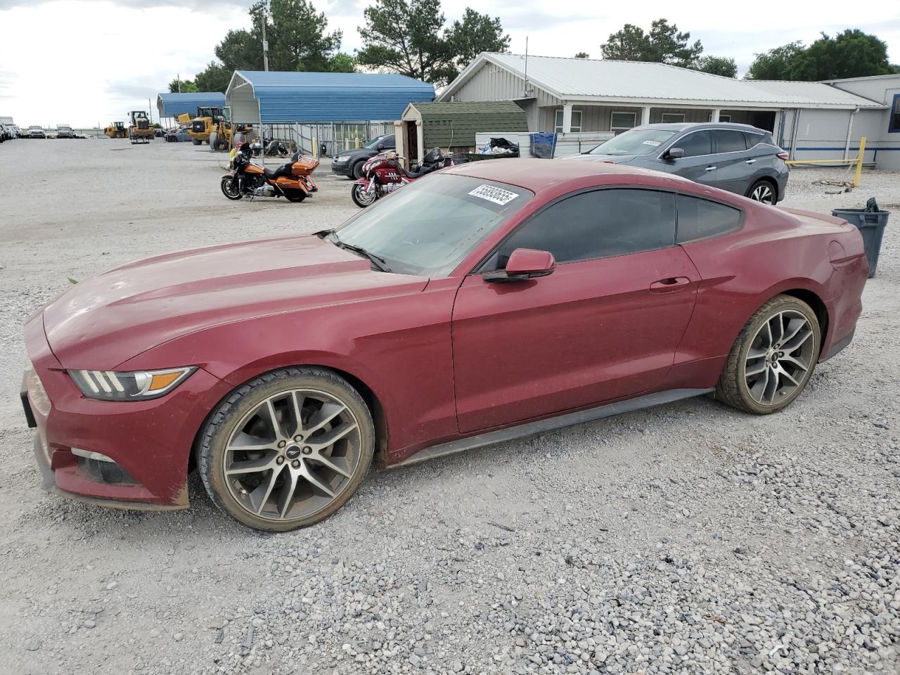 2015 Ford Mustang EcoBoost, VIN 1FA6P8TH6F5347243 — Hail