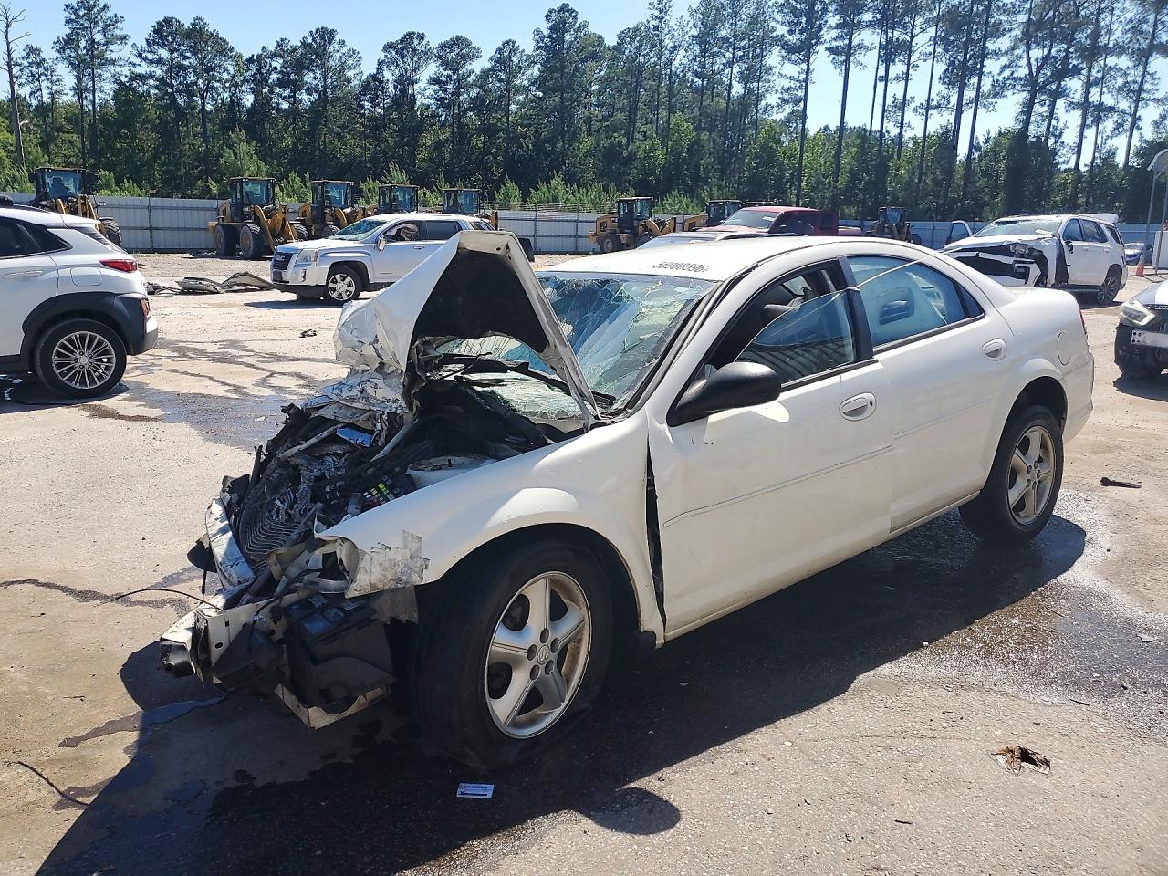 2006 Dodge Stratus SXT, VIN 1B3EL46TX6N112811 — Front end