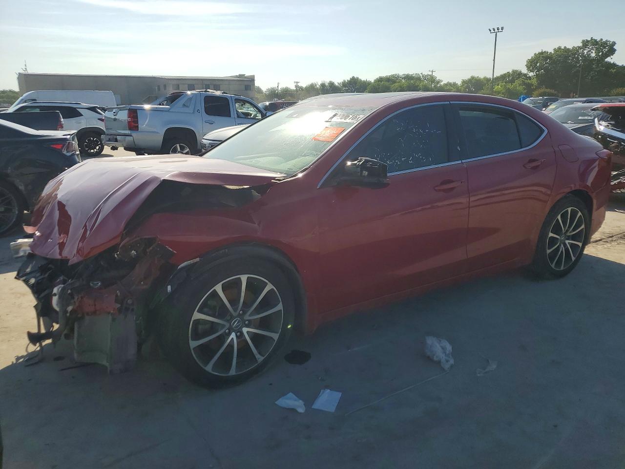 2017 Acura TLX V6 w/Technology Pkg, VIN 19UUB2F56HA003132 — Front end