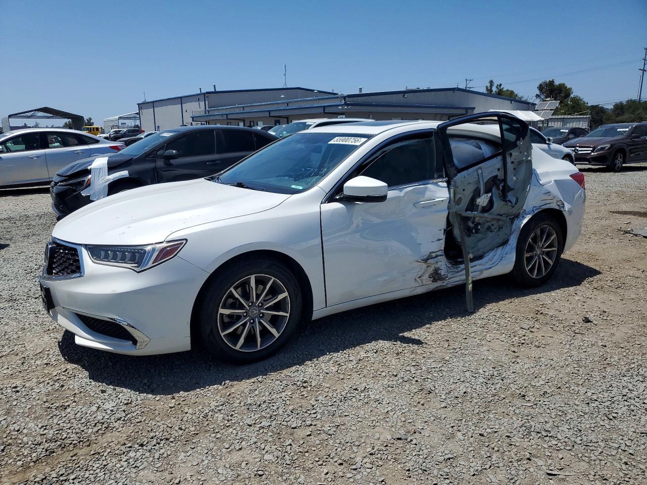 2020 Acura TLX, VIN 19UUB1F39LA000713 — Side