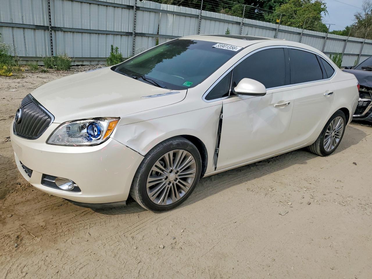 2012 Buick Verano Group, VIN 1G4PS5SK3C4172987 — Side