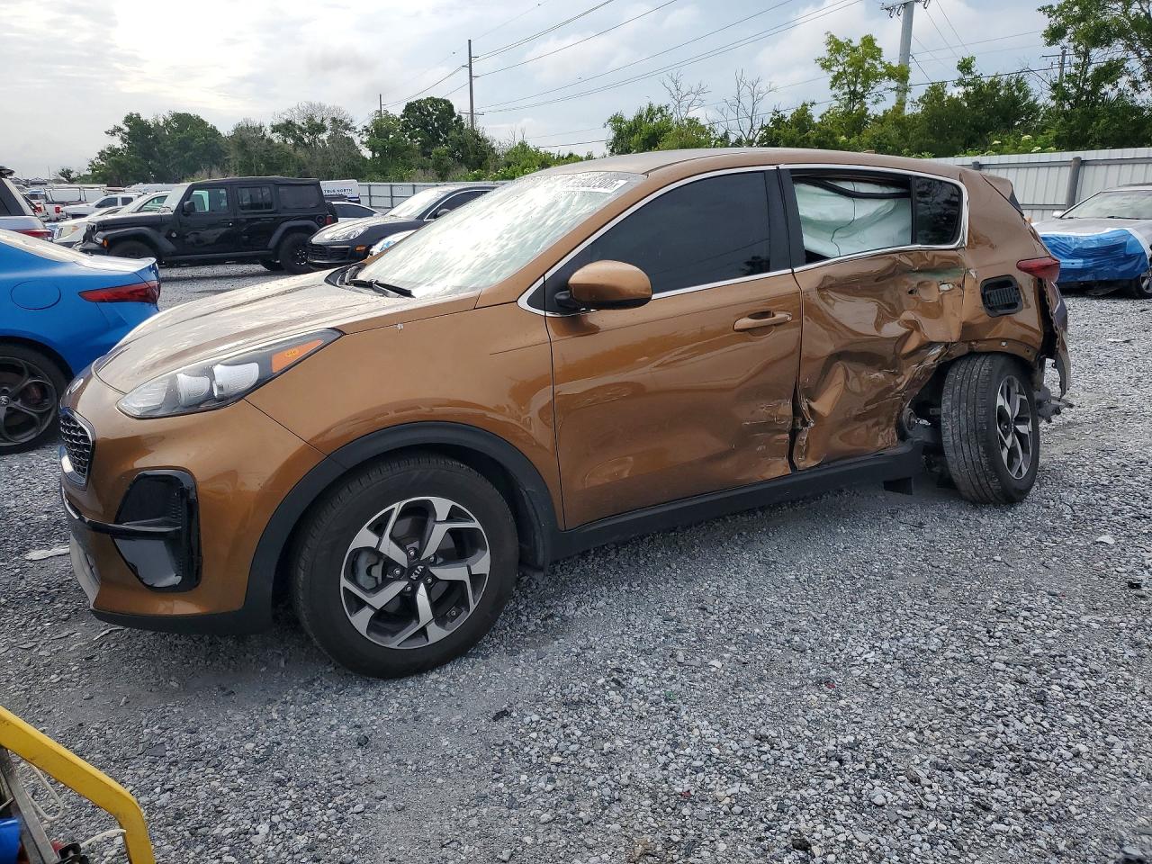 2020 Kia Sportage LX, VIN KNDPM3AC2L7795173 — Бок