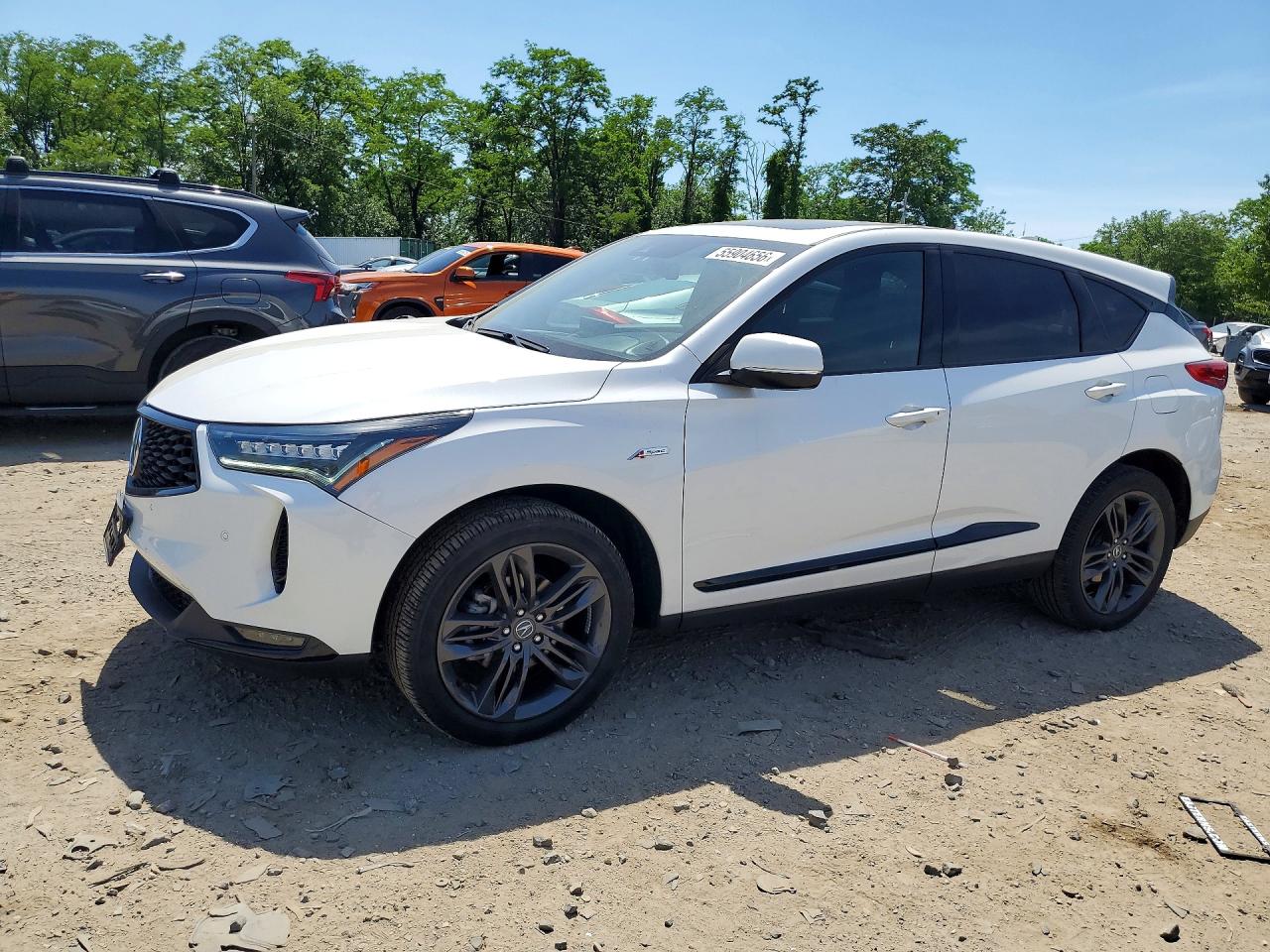 2023 Acura RDX w/A-Spec Package, VIN 5J8TC2H64PL002188 — Minor dents and scratches